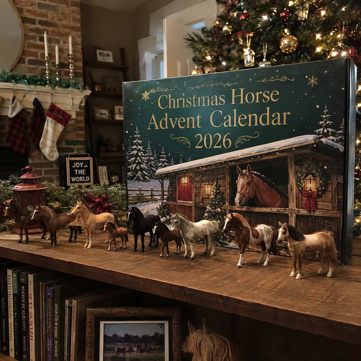 đ´ Christmas Horse Advent Calendar--24 Days of Horse Friends & Holiday Memories đ