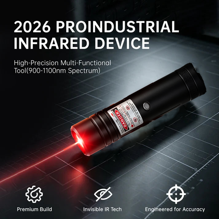 💥 ⚡2026 New Design 120W 900-1100NM Powerful IR Laser Pointer