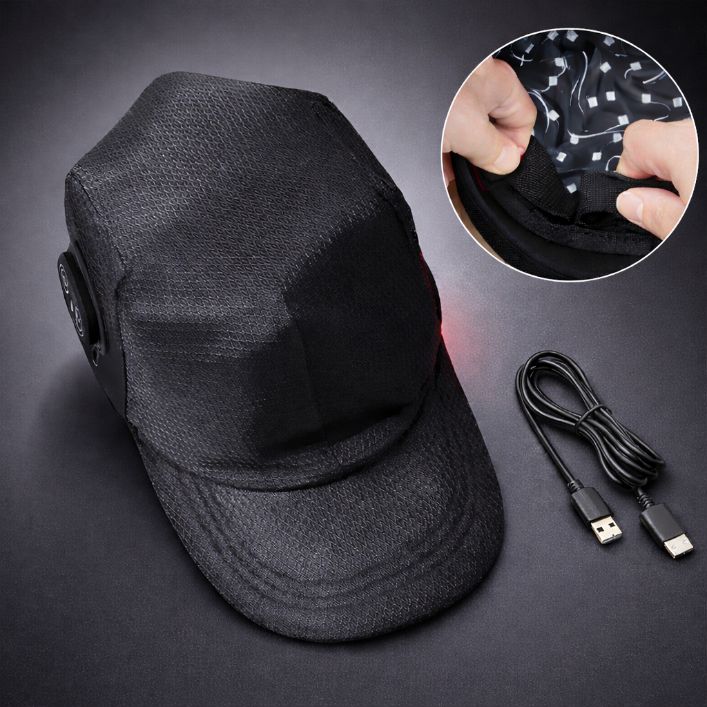 🔥Last Day:63% off 🔥 Red Light Therapy Regrowth Cap