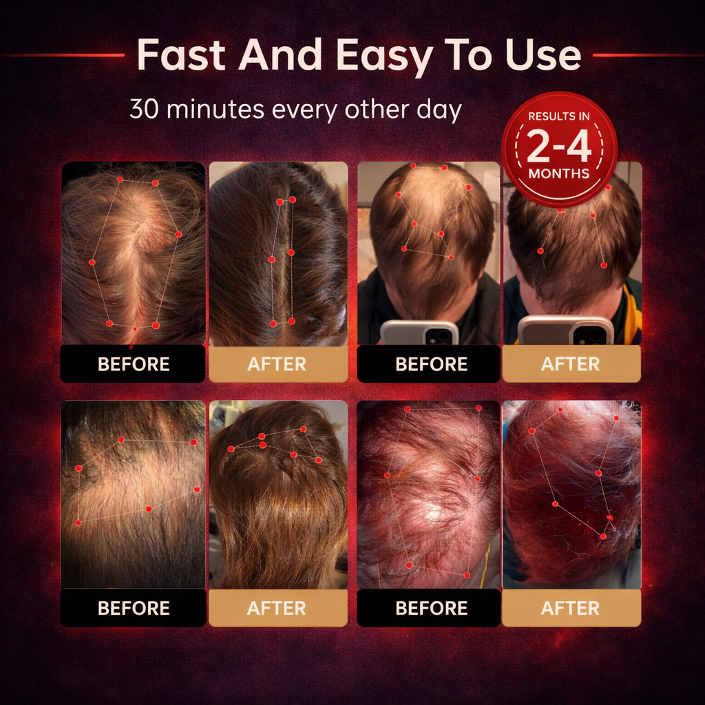 🔥Last Day:63% off 🔥 Red Light Therapy Regrowth Cap