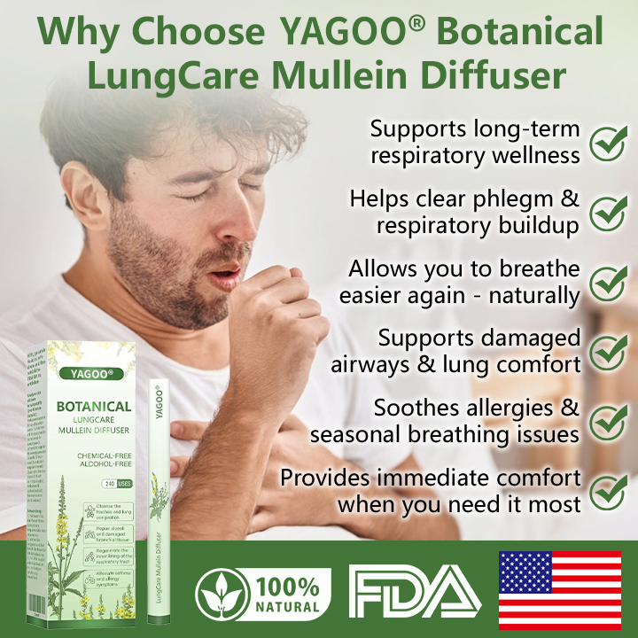 Yagoo® Botanical LungCare Mullein Diffuser