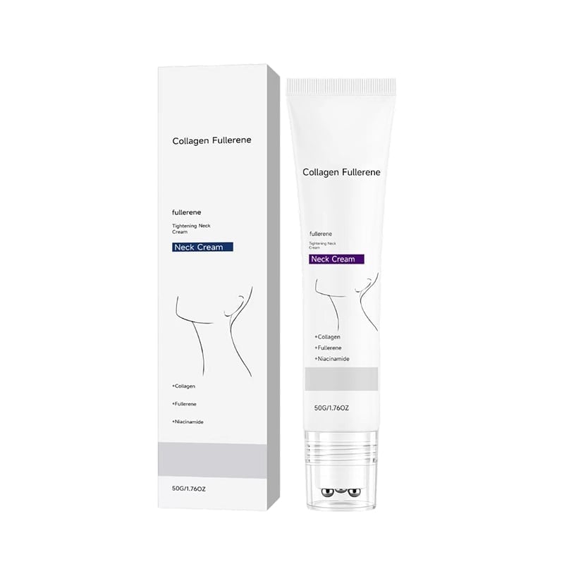 🚨 SAY GOODBYE TO "TURKEY NECK" FOREVER! 🦃 Advanced Collagen V-Roller Neck Cream — Now 60% OFF!