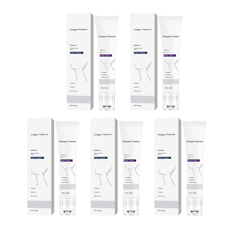 🚨 SAY GOODBYE TO "TURKEY NECK" FOREVER! 🦃 Advanced Collagen V-Roller Neck Cream — Now 60% OFF!