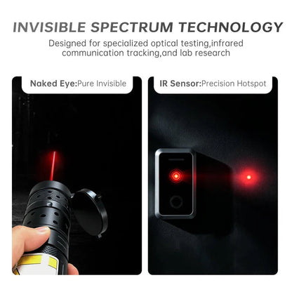 💥 ⚡2026 New Design 120W 900-1100NM Powerful IR Laser Pointer