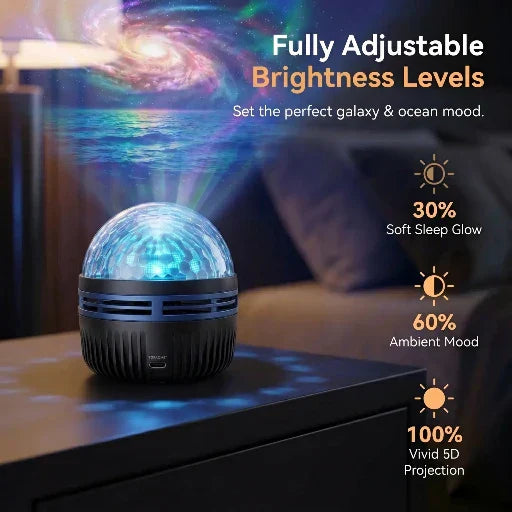 Official Store | 💖360° Smart Holographic Starry Sky Projector (HD Smart Dynamic 5D)