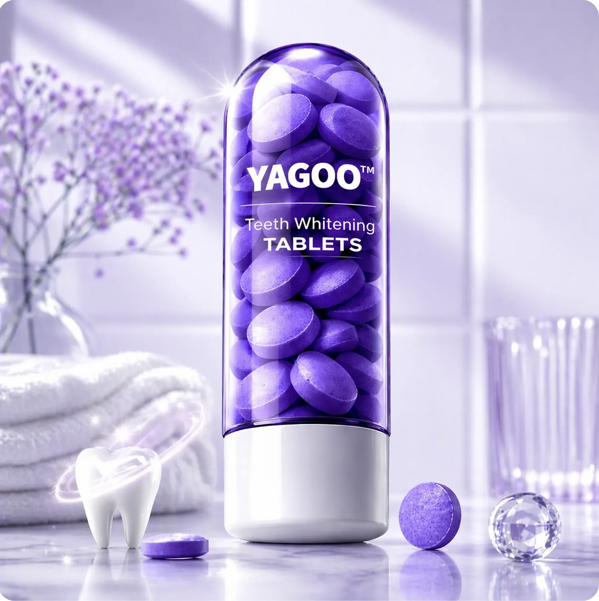 YAGOO™ Teeth Whitening Tablets - Get a Hollywood Smile in 7 Days