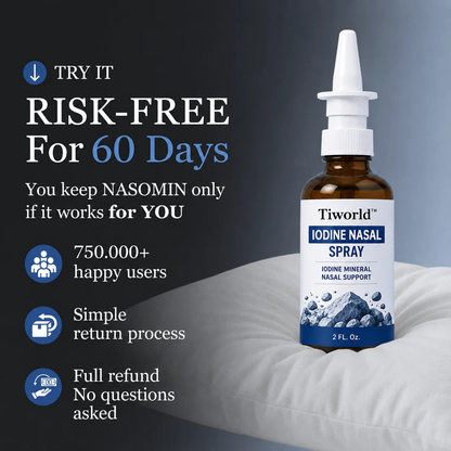Nasal Spray – Limited Time 50% OFF | ✅ 180‑Day Money Back Guarantee