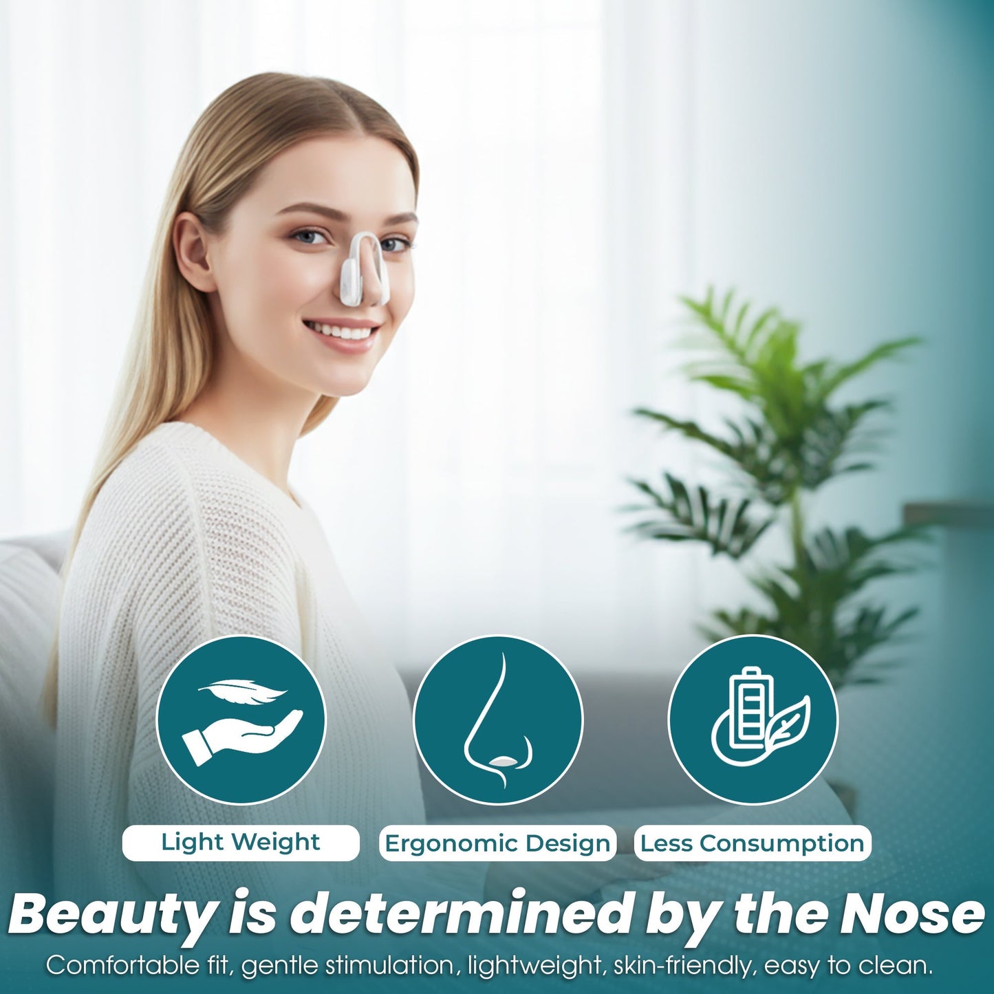 Microcurrent Nose Contouring Device - The Viral 15-Minute Nose Sculpting Ritual.