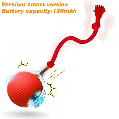 Automatic Interactive Cat Ball Toy – Rechargeable Smart Play